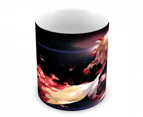 Caneca Polímero Demon Slayer Rengoku Personalizada