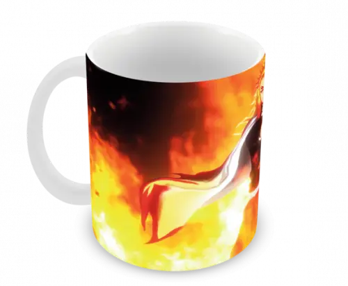 Caneca Polímero Demon Slayer Rengoku Personalizada