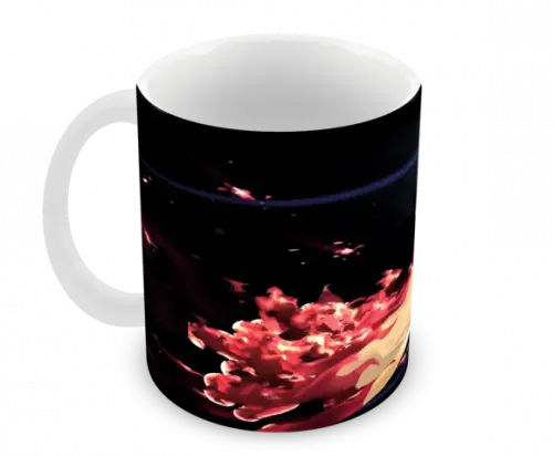 Caneca Polímero Demon Slayer Rengoku Personalizada