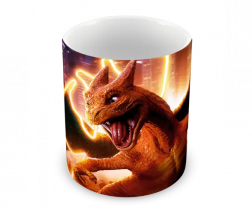 Caneca Polímero Detetive Pikachu Personalizada