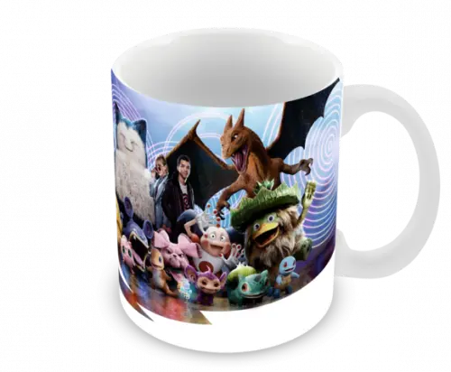 Caneca Polímero Detetive Pikachu Personalizada