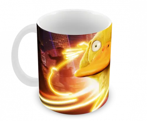 Caneca Polímero Detetive Pikachu Personalizada