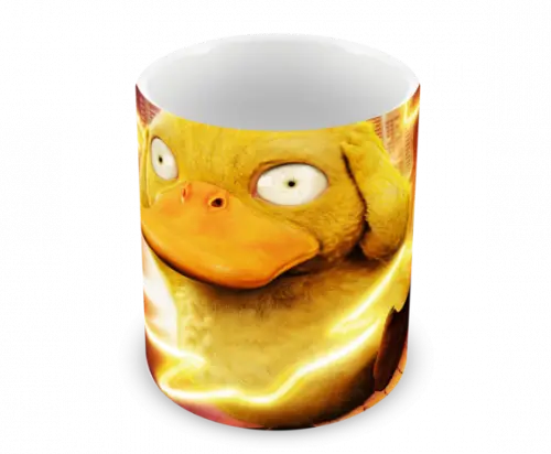 Caneca Polímero Detetive Pikachu Personalizada