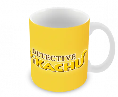 Caneca Polímero Detetive Pikachu Personalizada