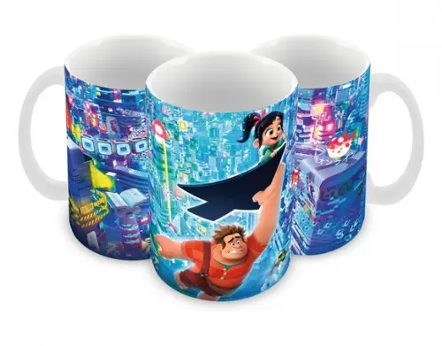 Caneca Polímero Detona Ralph Personalizada