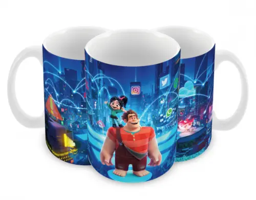 Caneca Polímero Detona Ralph Personalizada