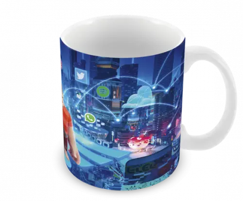 Caneca Polímero Detona Ralph Personalizada