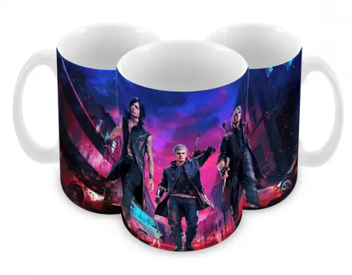 Caneca Polímero Devil May Cry 5 Personalizada