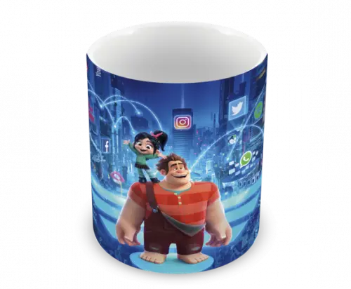 Caneca Polímero Detona Ralph Personalizada