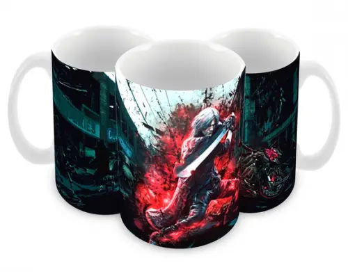 Caneca Polímero Devil May Cry 5 Personalizada
