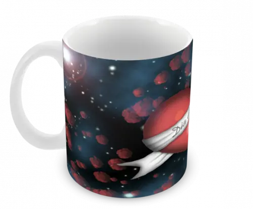 Caneca Polímero Dia das Mães Personalizada