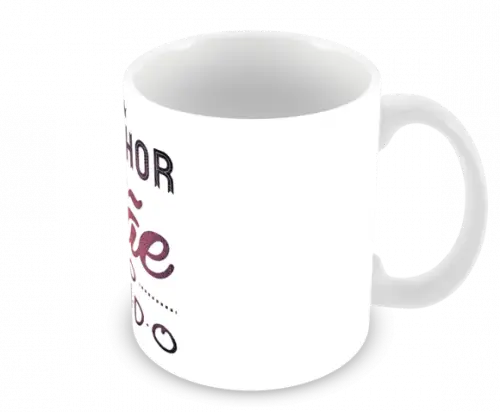 Caneca Polímero Dia das Mães Personalizada