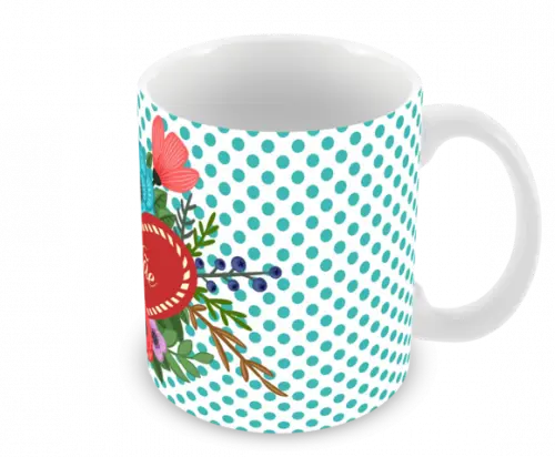 Caneca Polímero Dia das Mães Personalizada