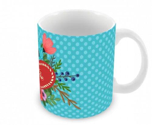 Caneca Polímero Dia das Mães Personalizada