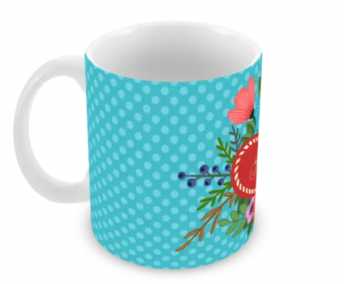 Caneca Polímero Dia das Mães Personalizada