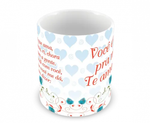 Caneca Polímero Dia das Mães Personalizada