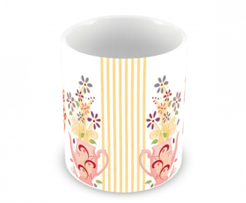Caneca Polímero Dia das Mães Personalizada