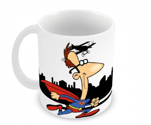 Caneca Polímero Dia dos Pais Personalizada