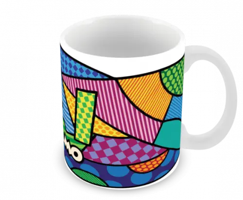 Caneca Polímero Dia dos Pais Personalizada