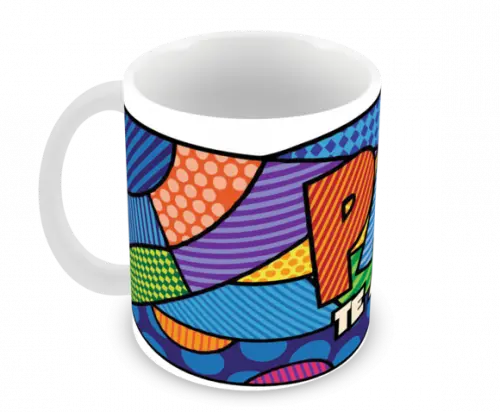 Caneca Polímero Dia dos Pais Personalizada