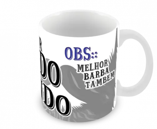 Caneca Polímero Dia dos Pais Personalizada