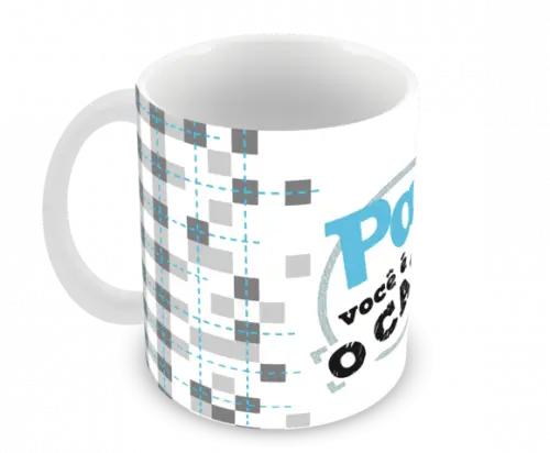 Caneca Polímero Dia dos Pais Personalizada
