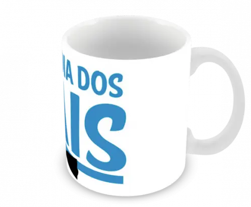 Caneca Polímero Dia dos Pais Personalizada