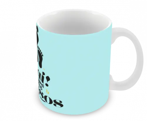 Caneca Polímero Dia dos Pais Personalizada