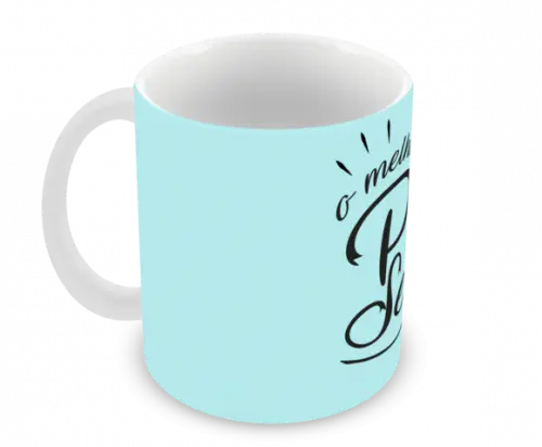 Caneca Polímero Dia dos Pais Personalizada