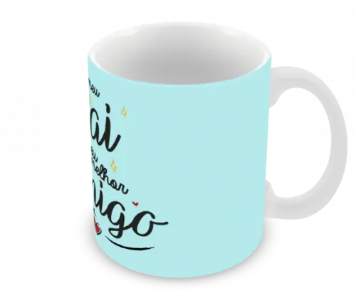 Caneca Polímero Dia dos Pais Personalizada