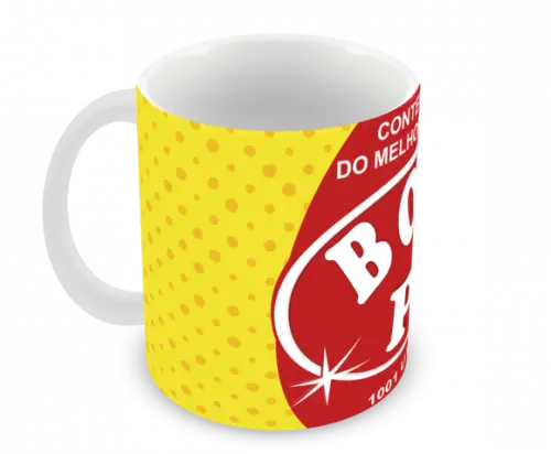 Caneca Polímero Dia dos Pais Personalizada