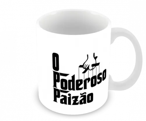 Caneca Polímero Dia dos Pais Personalizada