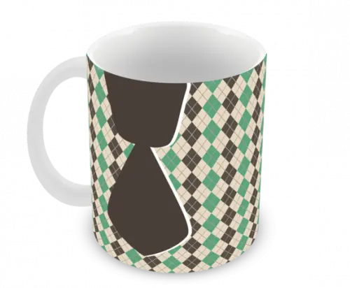Caneca Polímero Dia dos Pais Personalizada