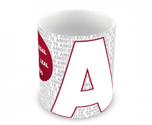 Caneca Polímero Dia dos Pais Personalizada