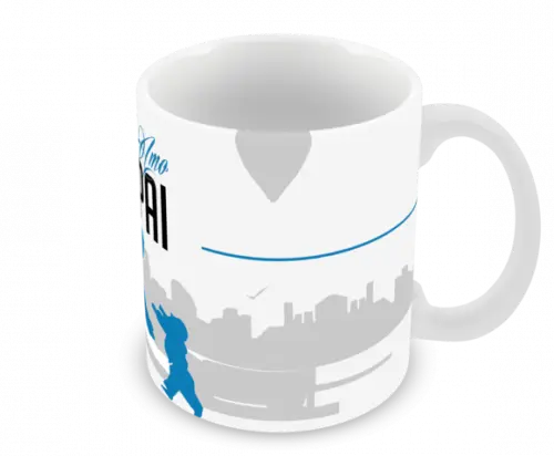Caneca Polímero Dia dos Pais Personalizada