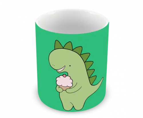 Caneca Polímero Dinossauros Personalizada