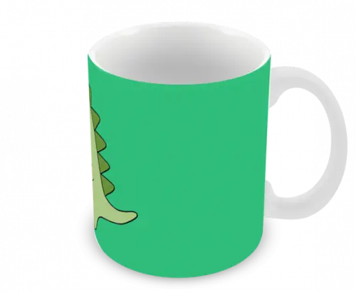Caneca Polímero Dinossauros Personalizada