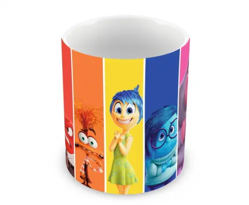 Caneca Polímero Divertida Mente 2 Personalizada