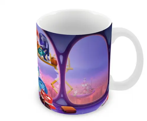 Caneca Polímero Divertida Mente 2 Personalizada