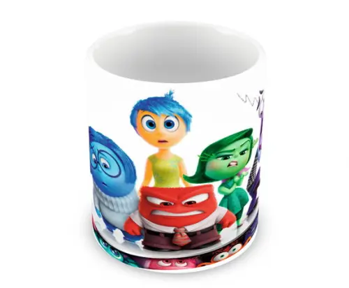 Caneca Polímero Divertida Mente 2 Personalizada