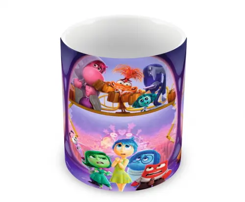 Caneca Polímero Divertida Mente 2 Personalizada