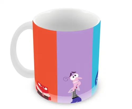 Caneca Polímero Divertida Mente Personalizada