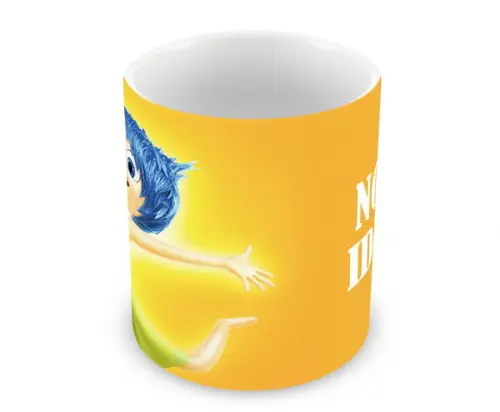 Caneca Polímero Divertida Mente Seu Nome Personalizada