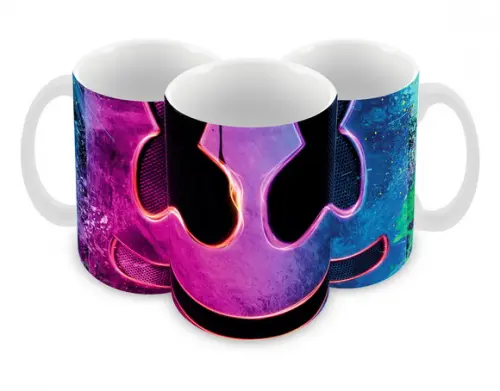 Caneca Polímero Dj Marshmello Personalizada