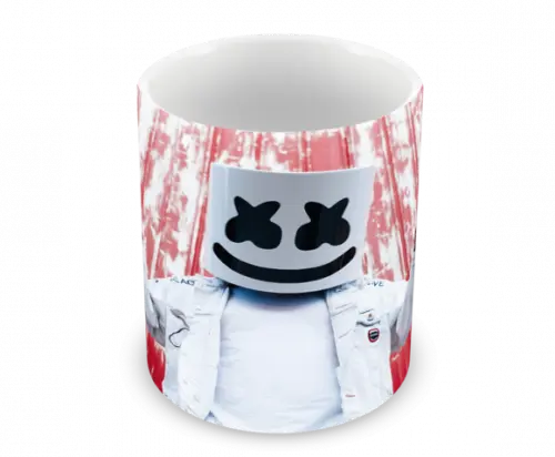 Caneca Polímero Dj Marshmello Personalizada