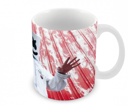 Caneca Polímero Dj Marshmello Personalizada