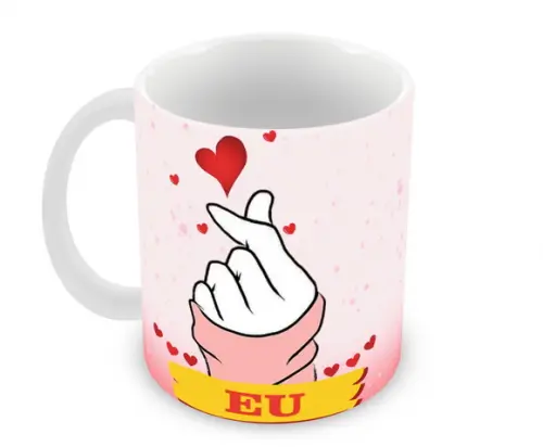 Caneca Polímero Dorama Personalizada