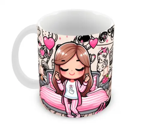 Caneca Polímero Dorama Personalizada