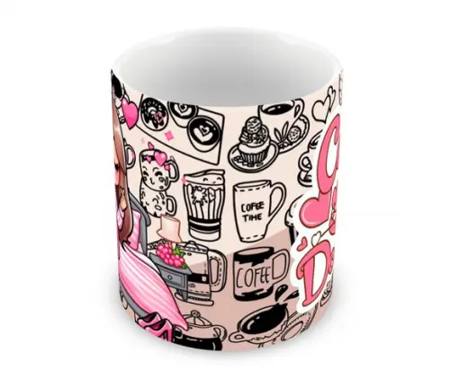 Caneca Polímero Dorama Personalizada