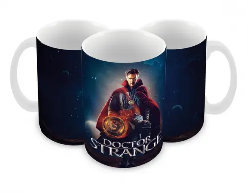 Caneca Polímero Doutor Estranho Personalizada